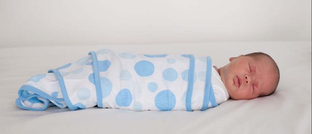Baby Swaddle Blanket Blue