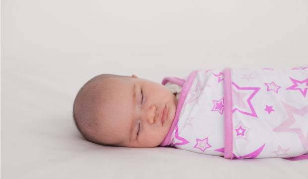 Baby Swaddle Blanket Pink