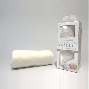 Open image in slideshow, Miracle Blanket Baby Swaddle Natural
